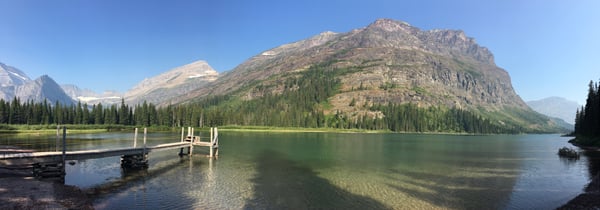 Glacier Park lake