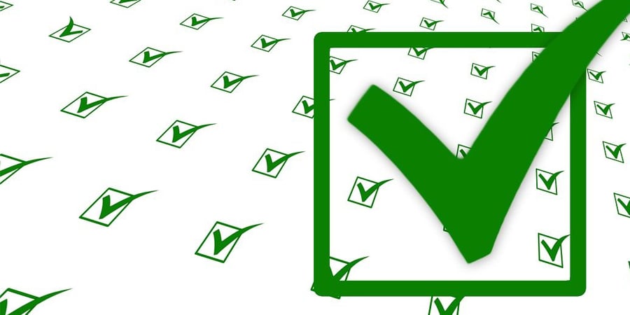 checkboxes with checkmarks