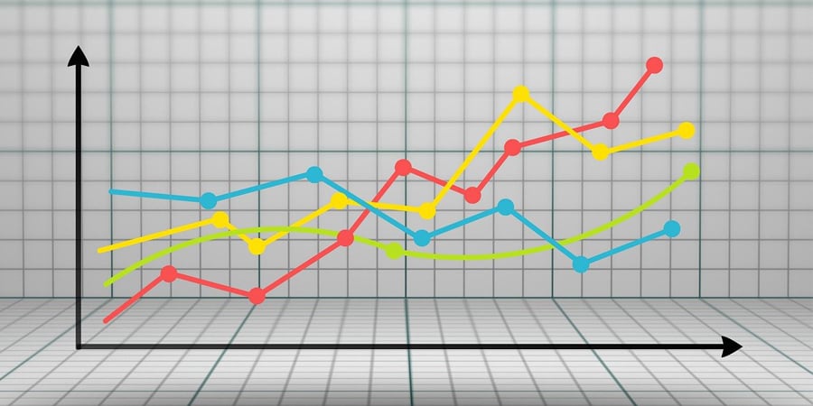 data comparison points on graph