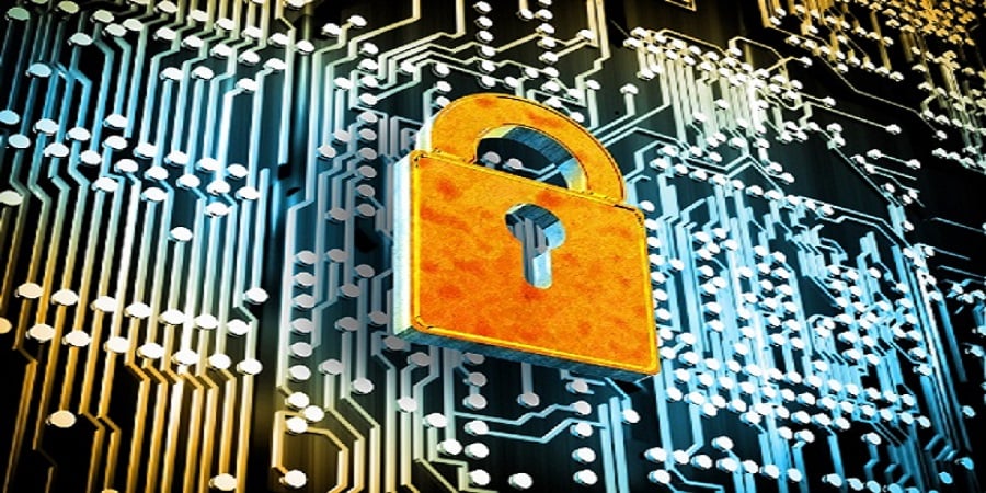 Circuit board with security lock