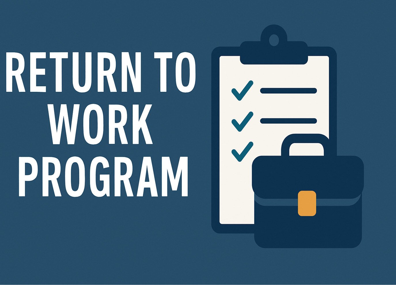 Return to Work Webinar Graphic